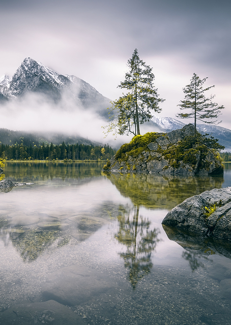 Rainy morning at Hintersee / PLATINA
