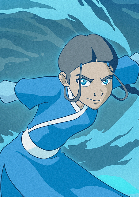 Katara Waterbending Master / PLATINA
