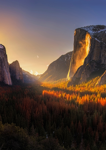 Yosemite Firefall / PLATINA