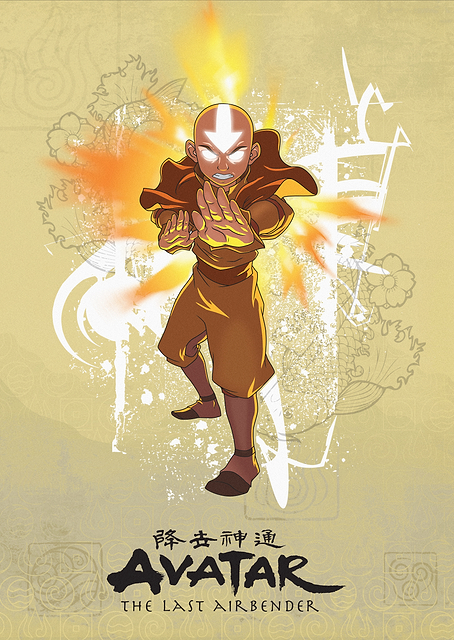 Aang Firebending / PLATINA