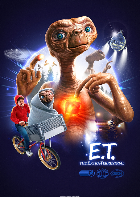 E.T. collage design / PLATINA