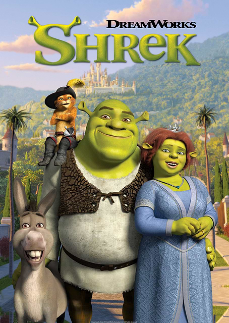 Shrek 2 Movie Poster / PLATINA