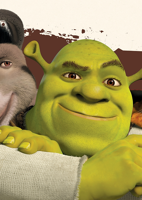 Shrek, Donkey and Puss / PLATINA