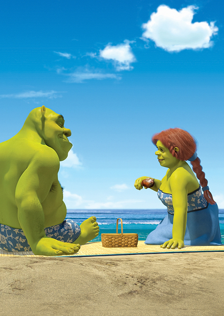 Shrek and Fiona's vacation / PLATINA