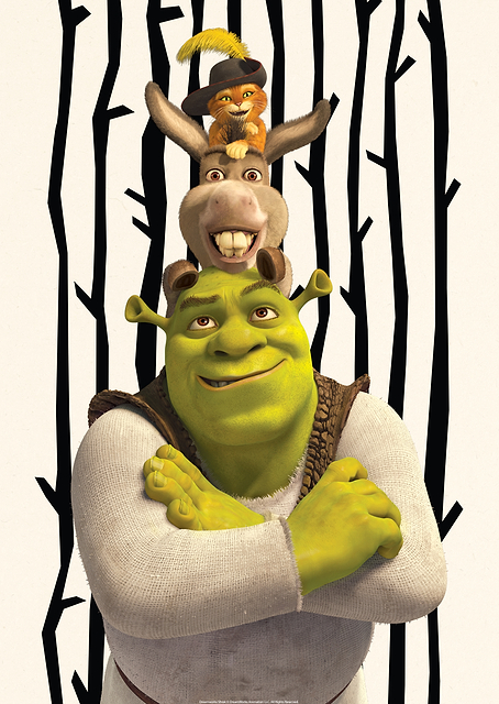 A Cat, Donkey and Ogre / PLATINA