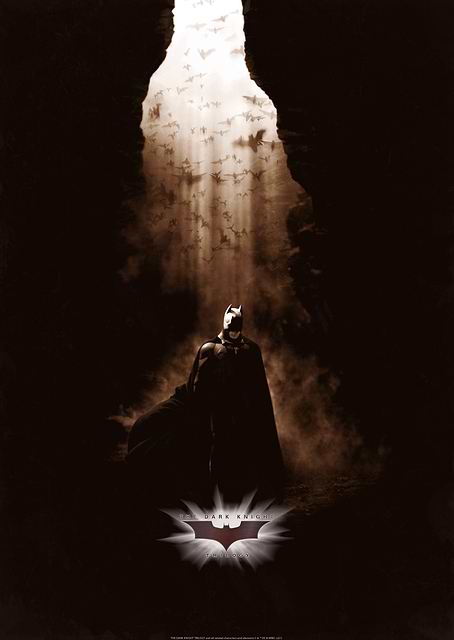 Batman in the light / platina