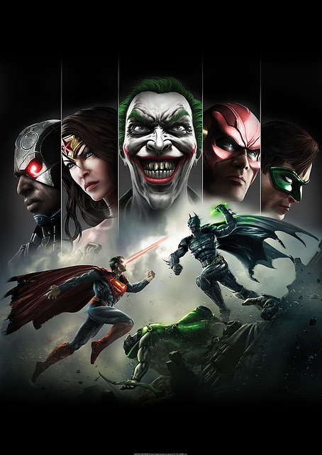 Injustice Key Art 1 / platina