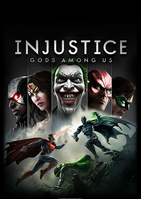 Injustice Key Art 2 / platina