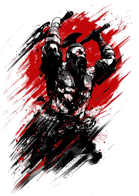 Berserker Viking Warrior / platina