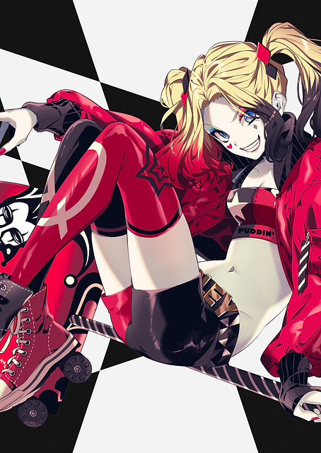 Harley Quinn Smiling / PLATINA