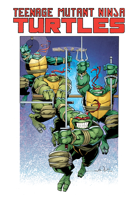 White Cover TMNT / PLATINA