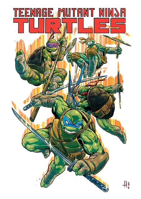 TMNT Cover White / PLATINA