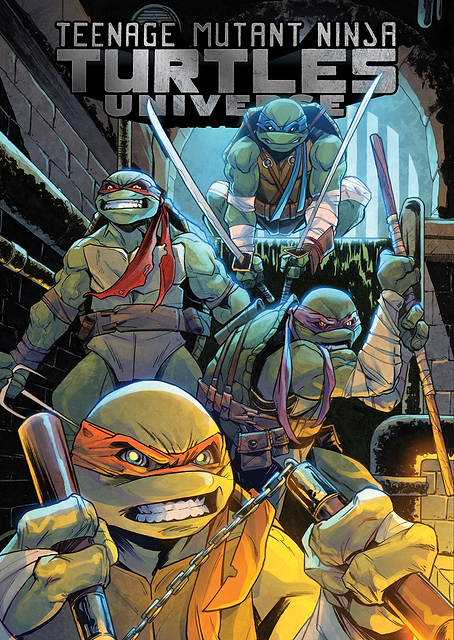 Cover TMNT Universe / PLATINA
