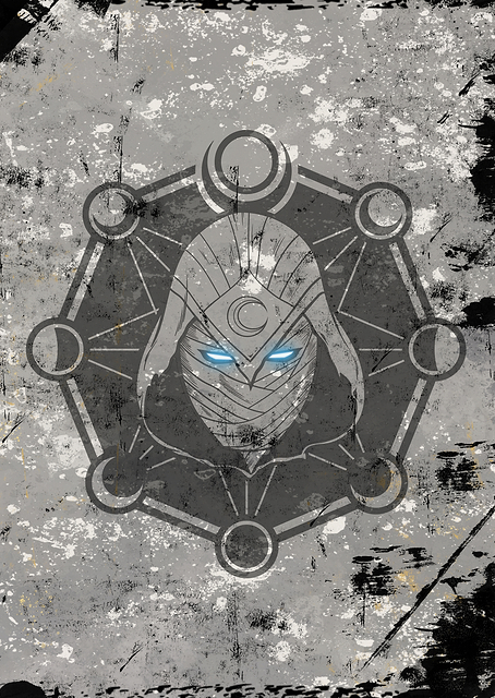 Moon Knight symbol / PLATINA