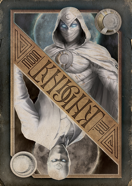 Moon Knight card / PLATINA