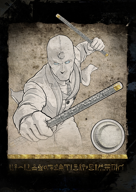Mr Knight sketch / PLATINA