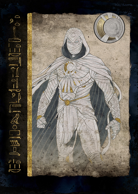 Moon Knight sketch / PLATINA