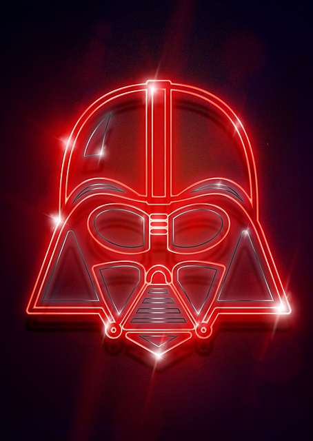 Vader neon / PLATINA