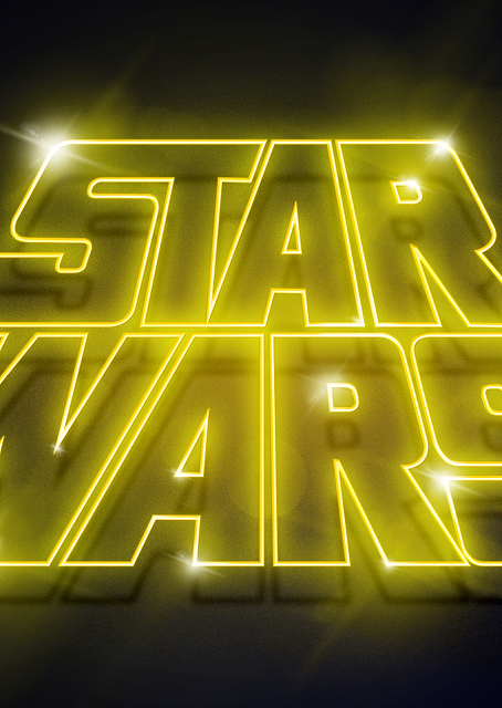 Episode IV A New Hope neon / PLATINA