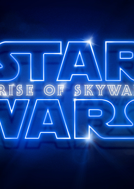 Episode IX The Rise of Skywalker neon / PLATINA