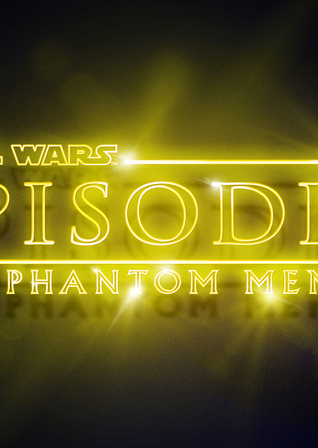 Episode I The Phantom Menace neon / PLATINA