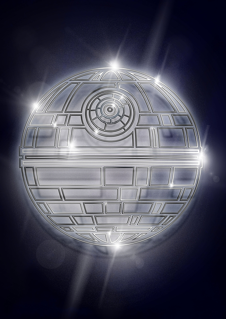 Death Star neon / PLATINA