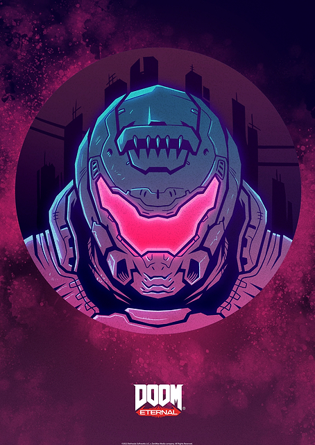 Doom Slayer Purple / PLATINA