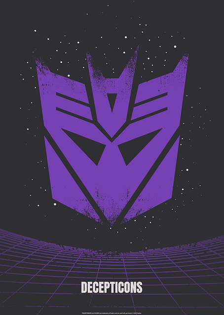 Decepticons Minimalistic / PLATINA
