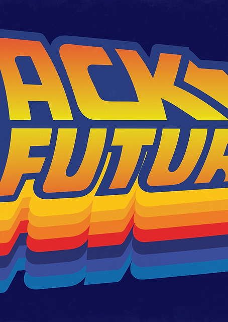 BTTF retro / PLATINA