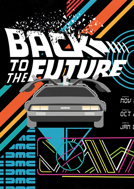 Back To The Future Graphic / PLATINA
