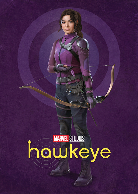 Kate Bishop with logo / PLATINA
