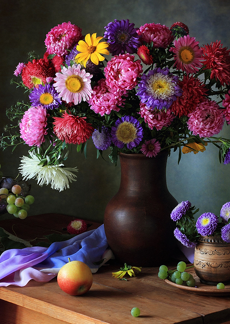 Annual Aster Bouquet / PLATINA