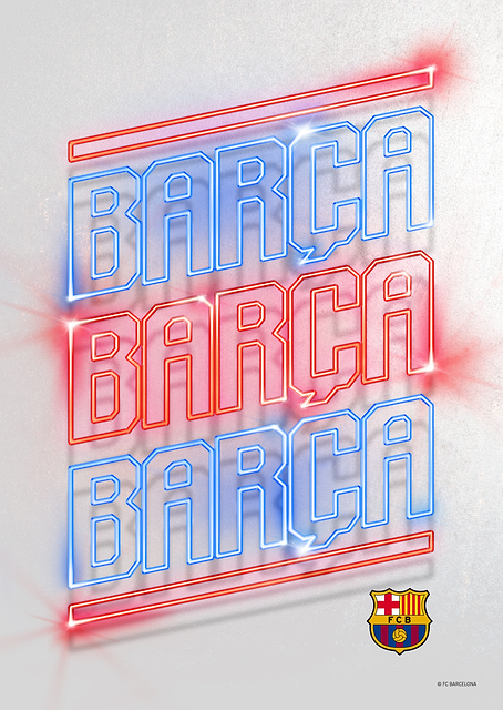 Barca Barca neon white / PLATINA