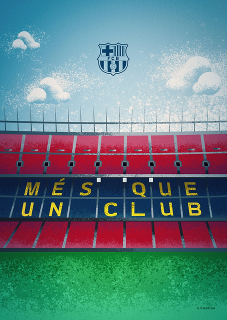 Mes que un Club tribune / PLATINA