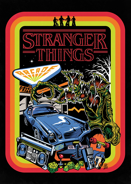 Stranger Things Hawkins / PLATINA