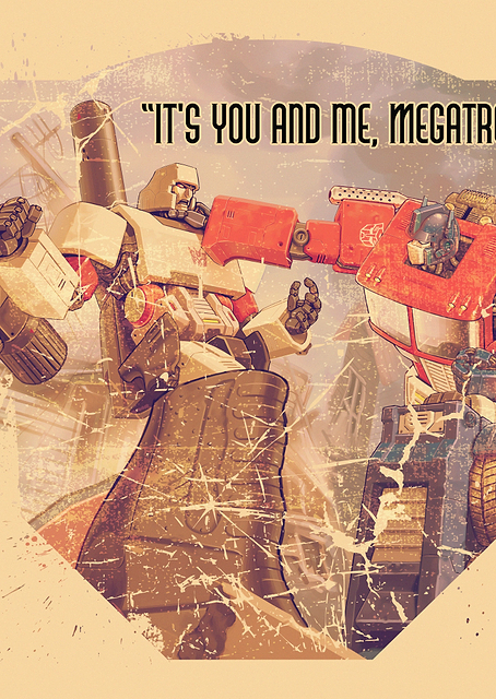 It's you and me Megatron! / PLATINA