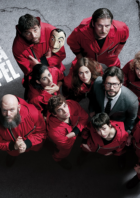 La Casa de Papel Key Art / PLATINA
