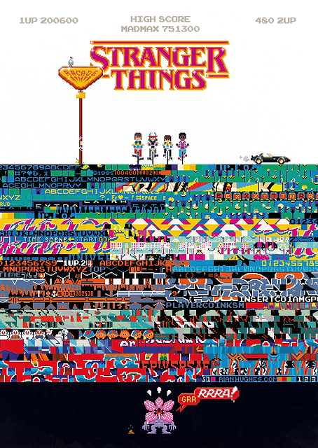 Stranger Things Key Art / PLATINA