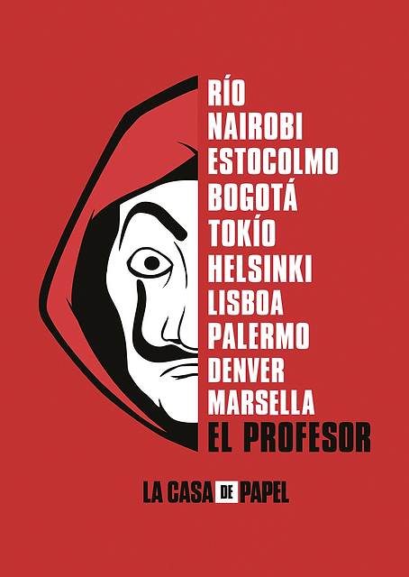 Money Heist Key Art / PLATINA
