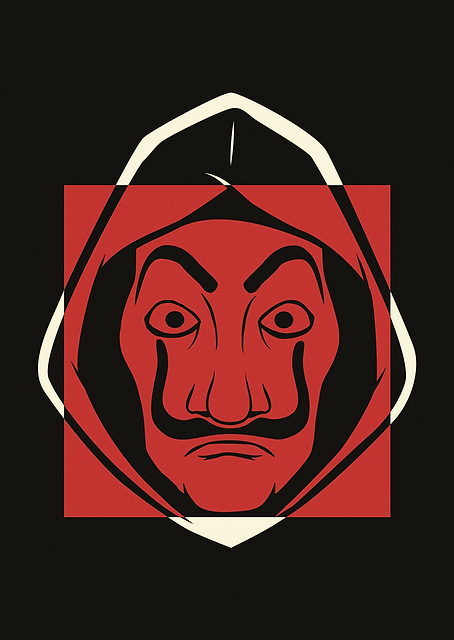 Money Heist Mask / PLATINA