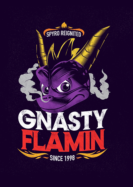 Gnasty Flamin / PLATINA