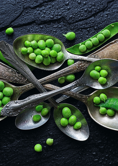 Spoon green pea / PLATINA