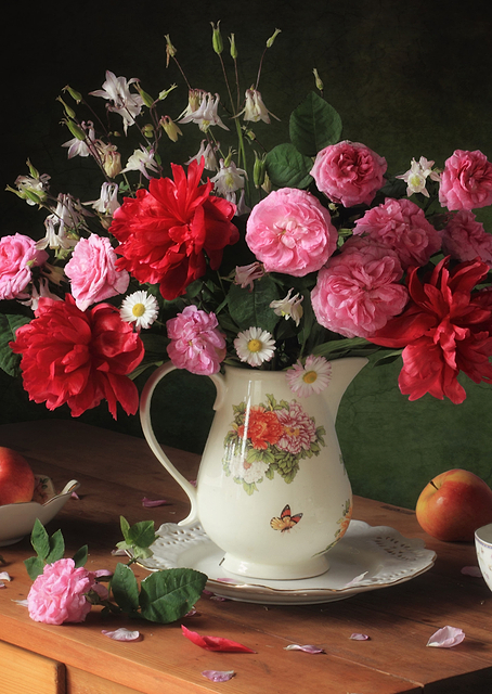 Garden flowers / PLATINA