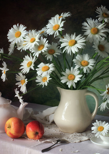 Daisies and apples / PLATINA