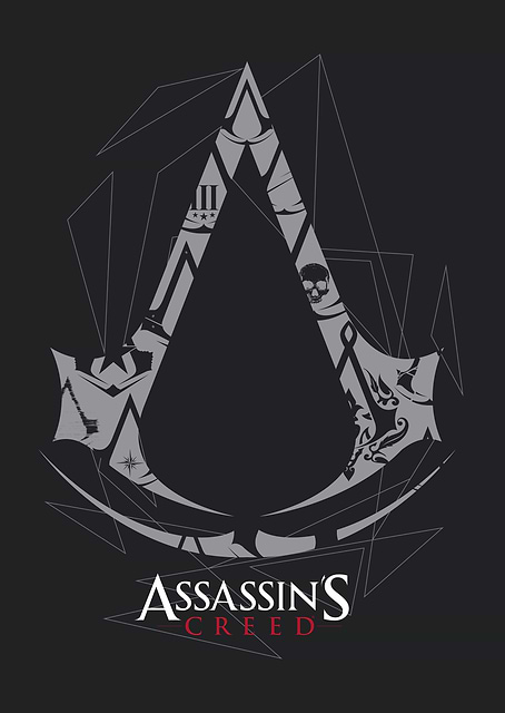 Assassins Creed Logo / platina