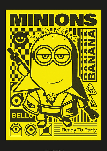 Minion ready to party / PLATINA