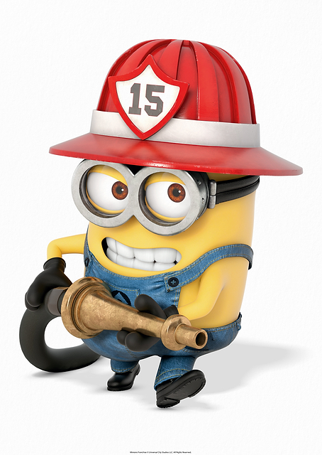 Minion Firefighter / PLATINA
