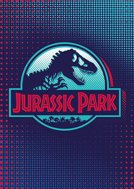 Jurassic Park Logo 5 / PLATINA