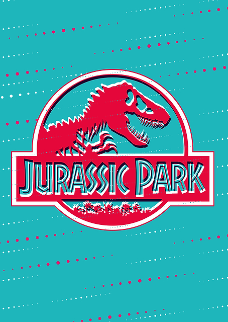 Jurassic Park Logo 6 / PLATINA