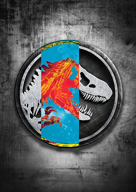 Jurassic Logo 10 / PLATINA